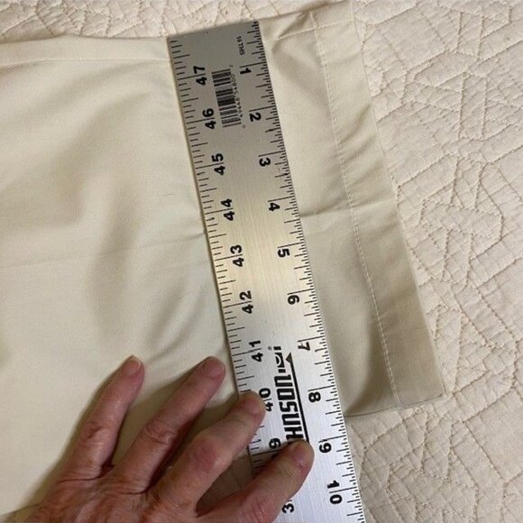 NWT Orvis Mens Most Comfortable Pants 36X34 Light Khaki Cotton Poly Spandex Blen - Picture 4 of 11